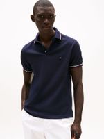 Polo  Ribetes Tipped Slim Fit Azul DW5 Tommy Hilfiger