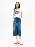 Falda Denim Midi Claire Azul Tommy Jeans