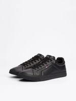 Zapatillas Essential Cuero BDS Negro Tommy Hilfiger