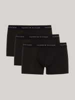 Pack 3 Calzoncillos Trunk Esencial Negro Tommy Hilfiger