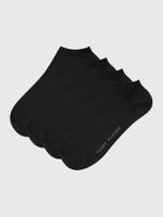 Pack De 2 Pares Calcetin Con Logo Negro Tommy Hilfiger