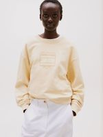 Polerón Logo Boxy Outline Flag Amarillo Tommy Hilfiger