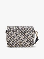 Crossover Jacquard Con Monograman Azul Tommy Hilfiger