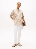 Jeans Denim De Corte Slim Blanco Tommy Hilfiger