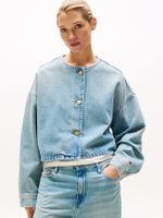 Chaqueta Denim Oversize Celeste Tommy Hilfiger