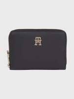 Billetera Pequeña Con Logo Fit Negro Tommy Hilfiger