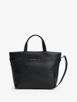 Tote Solid Con Logo Negro Tommy Hilfiger