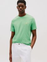 Polera Monogram Logo Verde Tommy Hilfiger