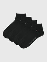 Pack 2 Par Calcetines Tobilleros Negro Tommy Hilfiger
