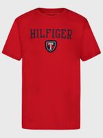 Polera De Niño De Logo Gráfico Rojo Tommy Hilfiger
