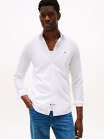Camisa Flex Poplin Slim Fit Blanco Tommy Hilfiger