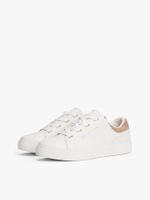 Zapatillas De Cuero Cupsole Blanco Tommy Hilfiger