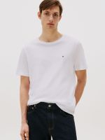Polera Esencial Solid Regular Blanco YBR Tommy Hilfiger