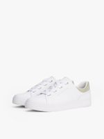 Zapatillas Cuero Casual Cupsol Blanco Tommy Hilfiger