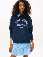 Polerón Relaxed Varsity Azul C1G Tommy Jeans