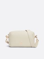 Bandolera Chic Con Monogram Beige Tommy Hilfiger