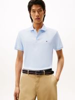 Polo Liquid Regular Fit Celeste C1O Tommy Hilfiger