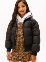 Parka Acolchada Reversible Negro Tommy Hilfiger