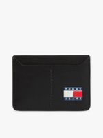Tarjetero Heritage Con Logo Negro Tommy Jeans