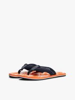 Sandalias Con Logo Estampado Multicolor Tommy Hilfiger