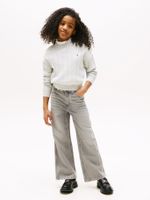 Jeans Mabel Denim Efecto Lavado Gris Tommy Hilfiger