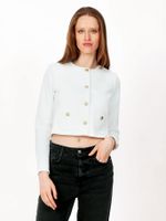 Chaqueta Interlock Gold Blanco Tommy Hilfiger