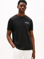 Polera Hilfiger Stack Logo Negro BDS Tommy Hilfiger