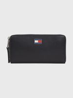 Billetera Pillow Con Cierre Negro Tommy Jeans