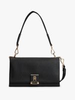 Bandolera Heritage Con Logo Negro Tommy Hilfiger