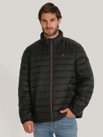 Parka Weight Quilted Negro Tommy Hilfiger