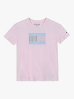 Polera Flag Graphic Logo Rosado Tommy Hilfiger