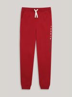 Jogger De Niño Con Logo Estampado Rojo Tommy Hilfiger