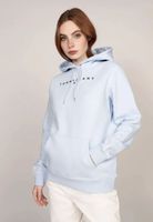 Polerón Hoodie Logo Monotype Celeste Tommy Jeans