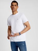 Polera Cotton C-Neck Slim Fit YBR Blanco Tommy Hilfiger