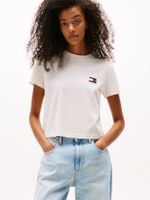 Polera  Logo En La Parte Trasera Blanco YBH Tommy Jeans