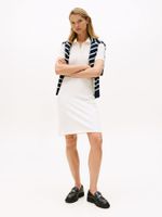 Vestido Polo 1985 Corte Slim YA8 Blanco Tommy Hilfiger