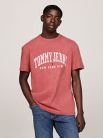 Polera Varsity Logo Regular Fit Rosado Tommy Hilfiger