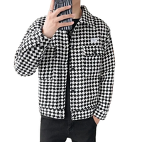 Chaqueta Mezcla Lana Cazadora Hombre