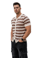 Camisa Tejida Hombre Wave