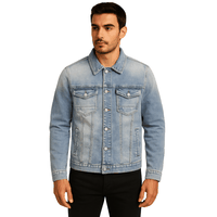 Chaqueta Jeans Mezclilla Slim Hombre