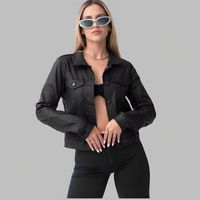 Chaqueta Clasica Ecocuero Mujer