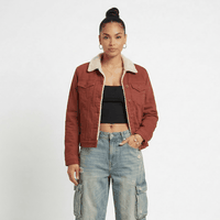 Chaqueta Mezclilla Jeans Chiporro Mujer Coral