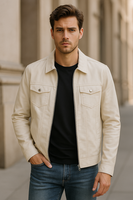 Chaqueta Ecocuero Clasica Hombre Verona