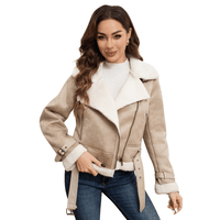 Chaqueta Ecocuero Aviadora Mujer Albania