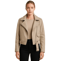 Chaqueta Siena Lana Gruesa Aviadora Mujer