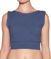 Polera Crop Melange Amarras Lasst
