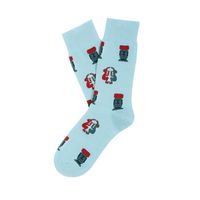 Calcetín Algodón Peinado Moai