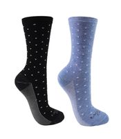 2 Pares Calcetín Cobre Puntos Monarch