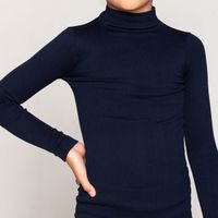 Beatle Infantil Esencial Acanalado Azul Marino Monarch