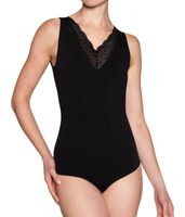 Polera Estilo Body Escote V Encaje Lasst